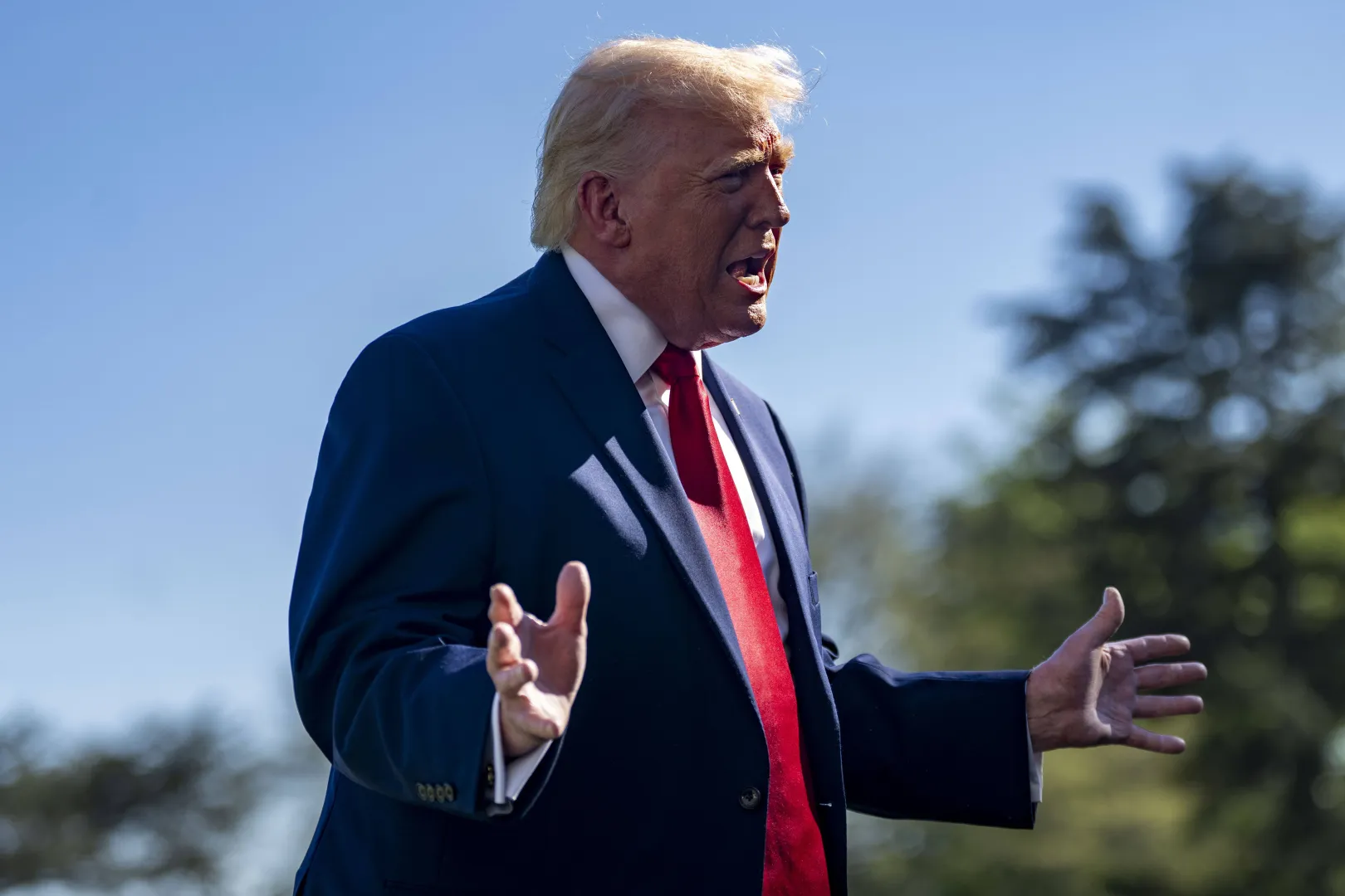 Президент США Дональд Трамп. Fot. PAP/EPA/BONNIE CASH / POOL