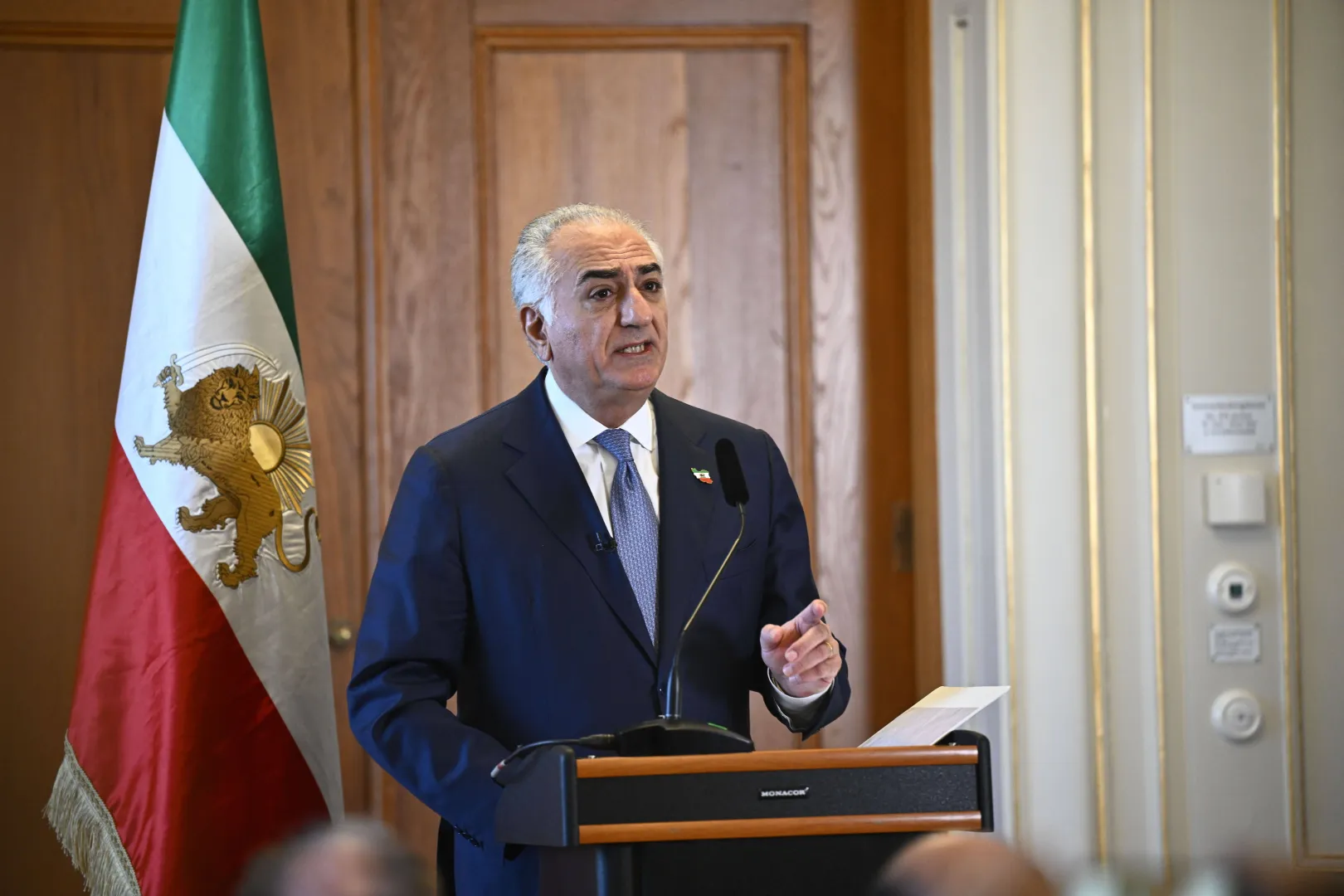 Reza Pahlawi. Fot. EPA/FREDRIK SANDBERG