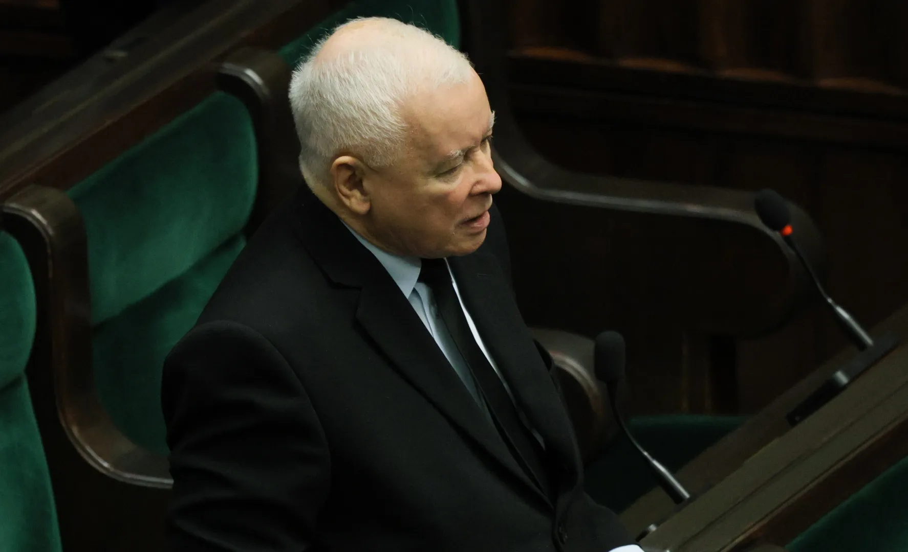 Jarosław Kaczyński Fot. PAP/Rafał Guz