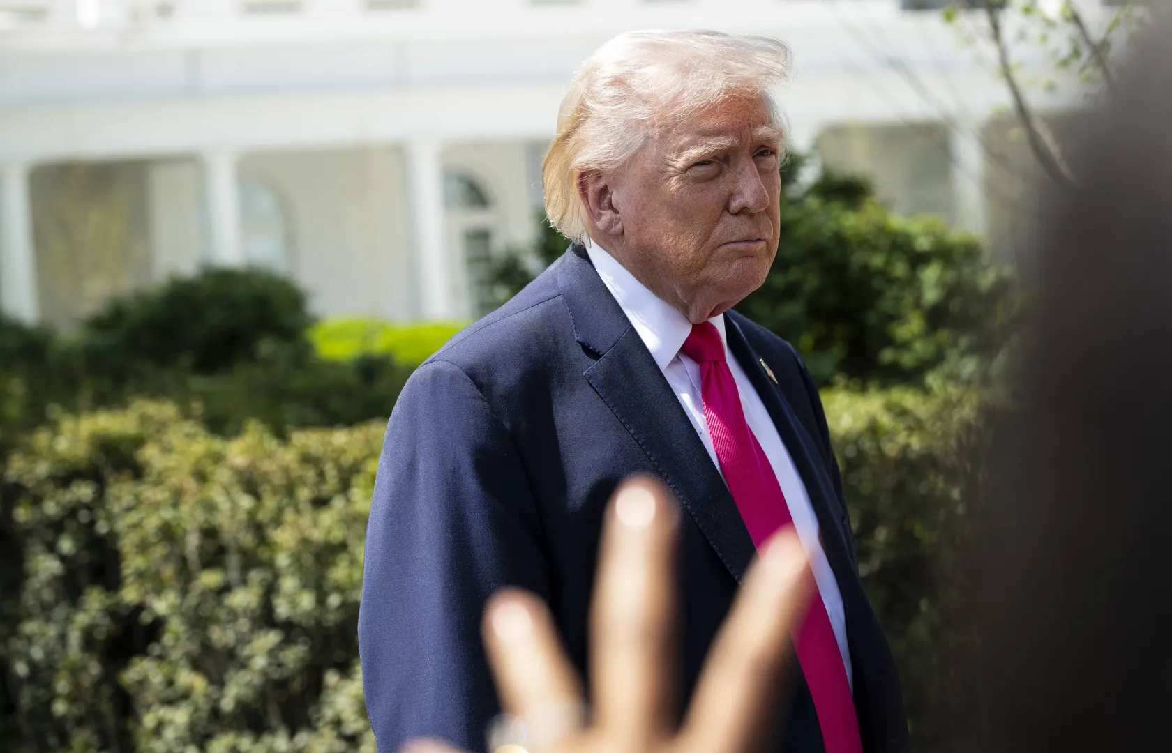 Prezydent USA Donald Trump. Fot PAP/EPA/GRAEME SLOAN / POOL