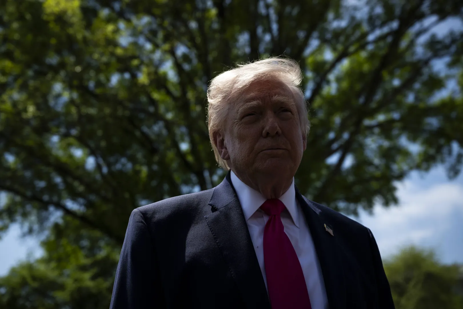 Prezydent USA Donald Trump. Fot. PAP/EPA/		GRAEME SLOAN / POOL