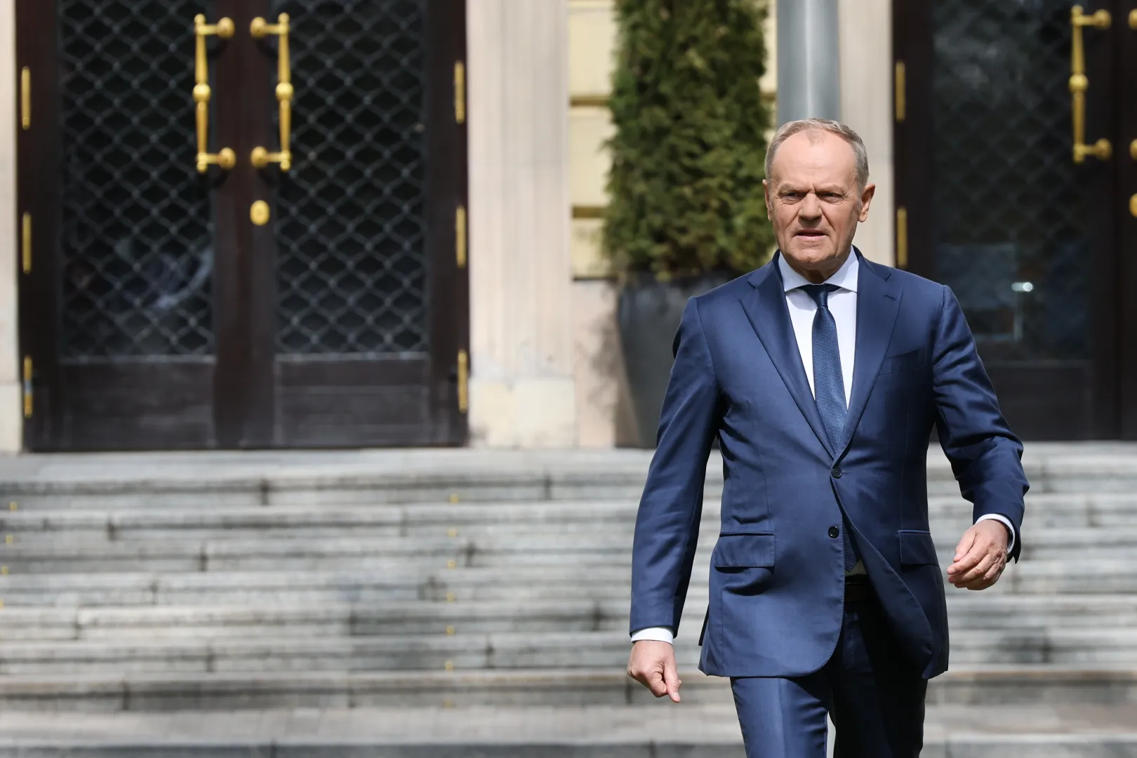 Premier Donald Tusk. Fot. PAP/Albert Zawada