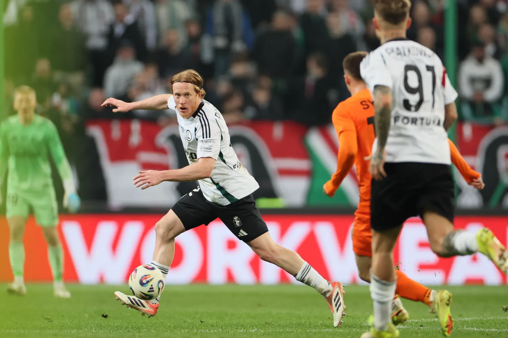 Piłkarz Legii Warszawa Radovan Pankov. Fot. PAP/Leszek Szymański