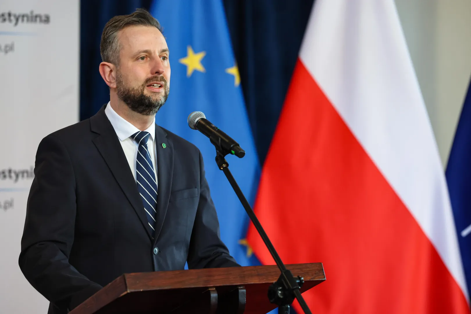 Вице-премьер, глава Минобороны Польши Владислав Косиняк-Камыш. Fot. PAP/Marian Zubrzycki