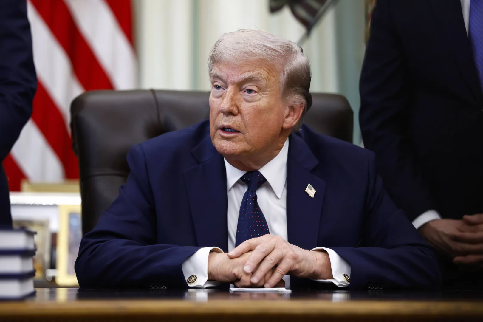 Donald Trump. Fot. EPA/WILL OLIVER / POOL