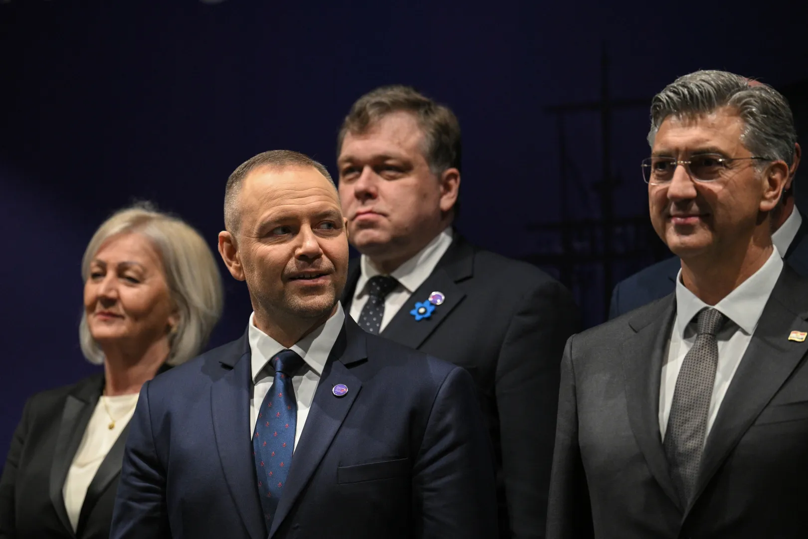Prezydent RP Karol Nawrocki i premier Chorwacji Andrej Plenković. Fot. PAP/Marcin Obara