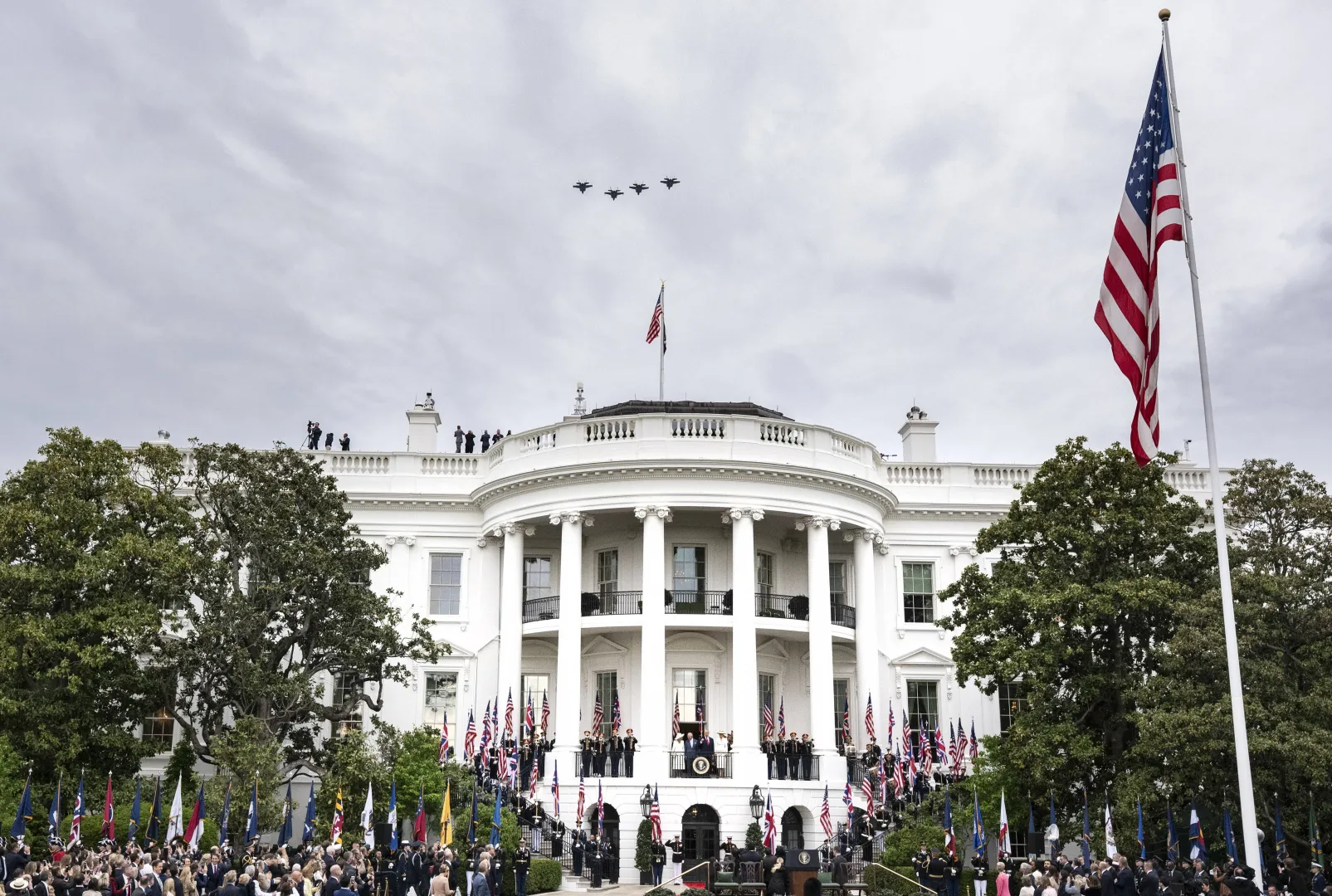 Biały Dom. Fot. PAP/EPA/LUKE JOHNSON