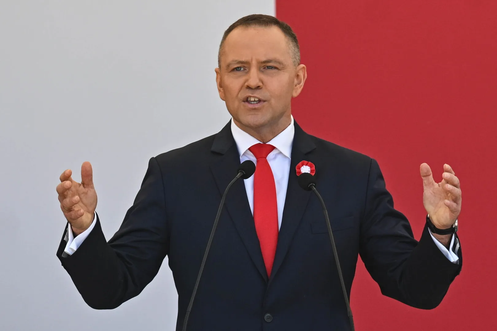 Karol Nawrocki Fot. PAP/Radek Pietruszka