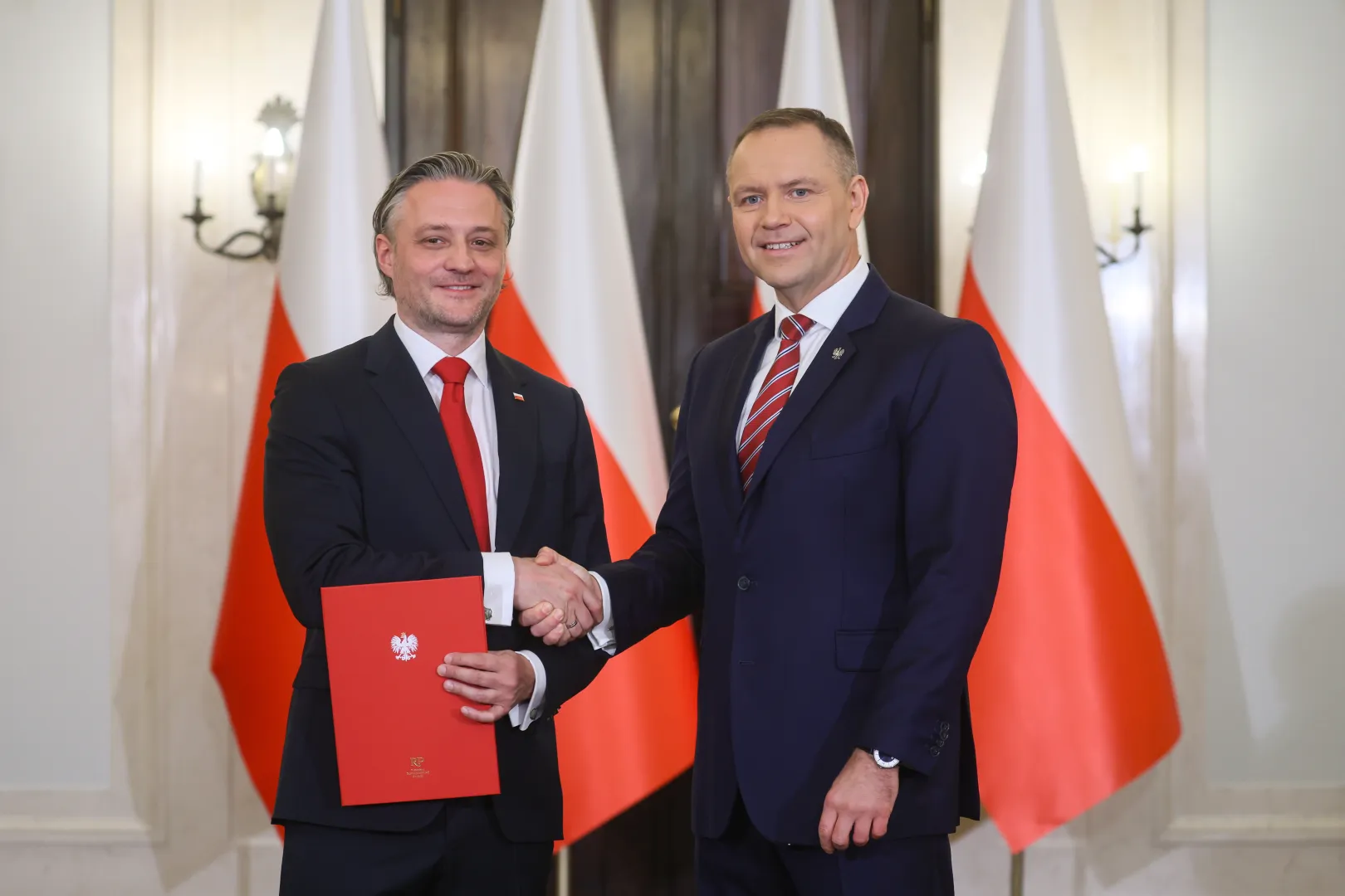 Karol Nawrocki, Bartosz Grodecki. Phot. PAP/Leszek Szymański