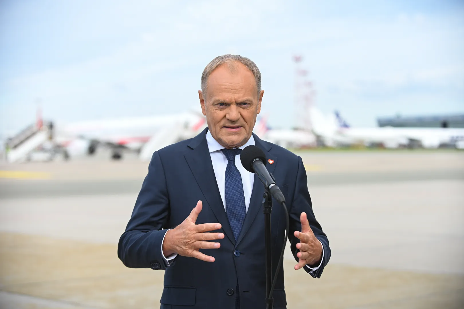 Donald Tusk Fot. PAP/Marcin Obara