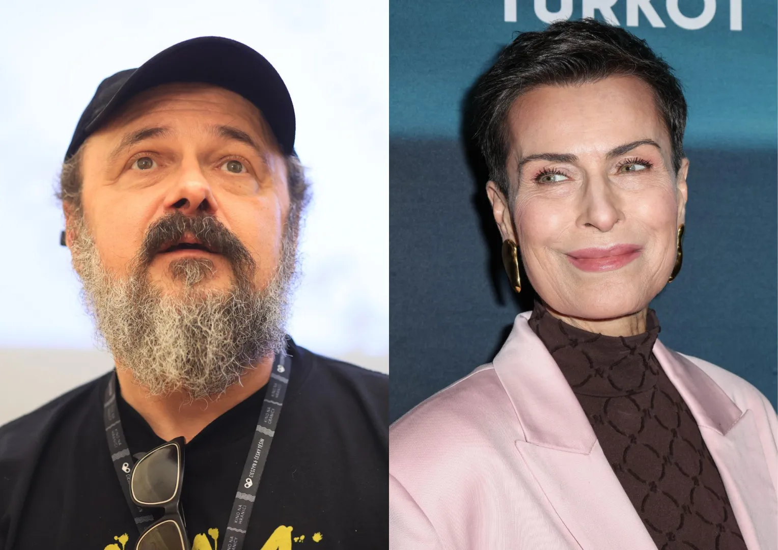 Arkadiusz Jakubik; Danuta Stenka. Fot. PAP/Jarek Praszkiewicz/Albert Zawada