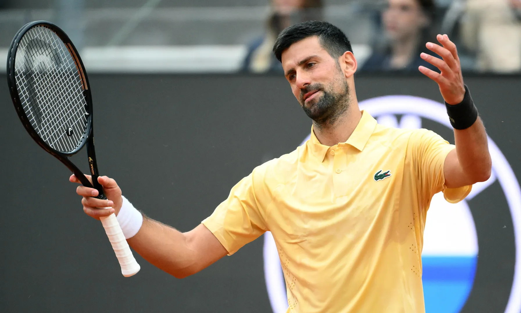 Novak Djoković. Fot. EPA/ETTORE FERRARI