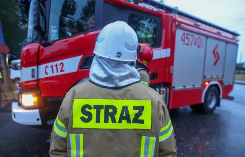 Wóz strażacki Fot. PAP/Michał Meissner
