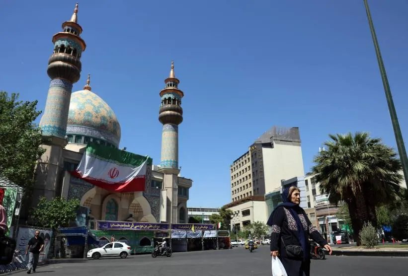 Teheran. Fot. PAP/EPA/ABEDIN TAHERKENAREH