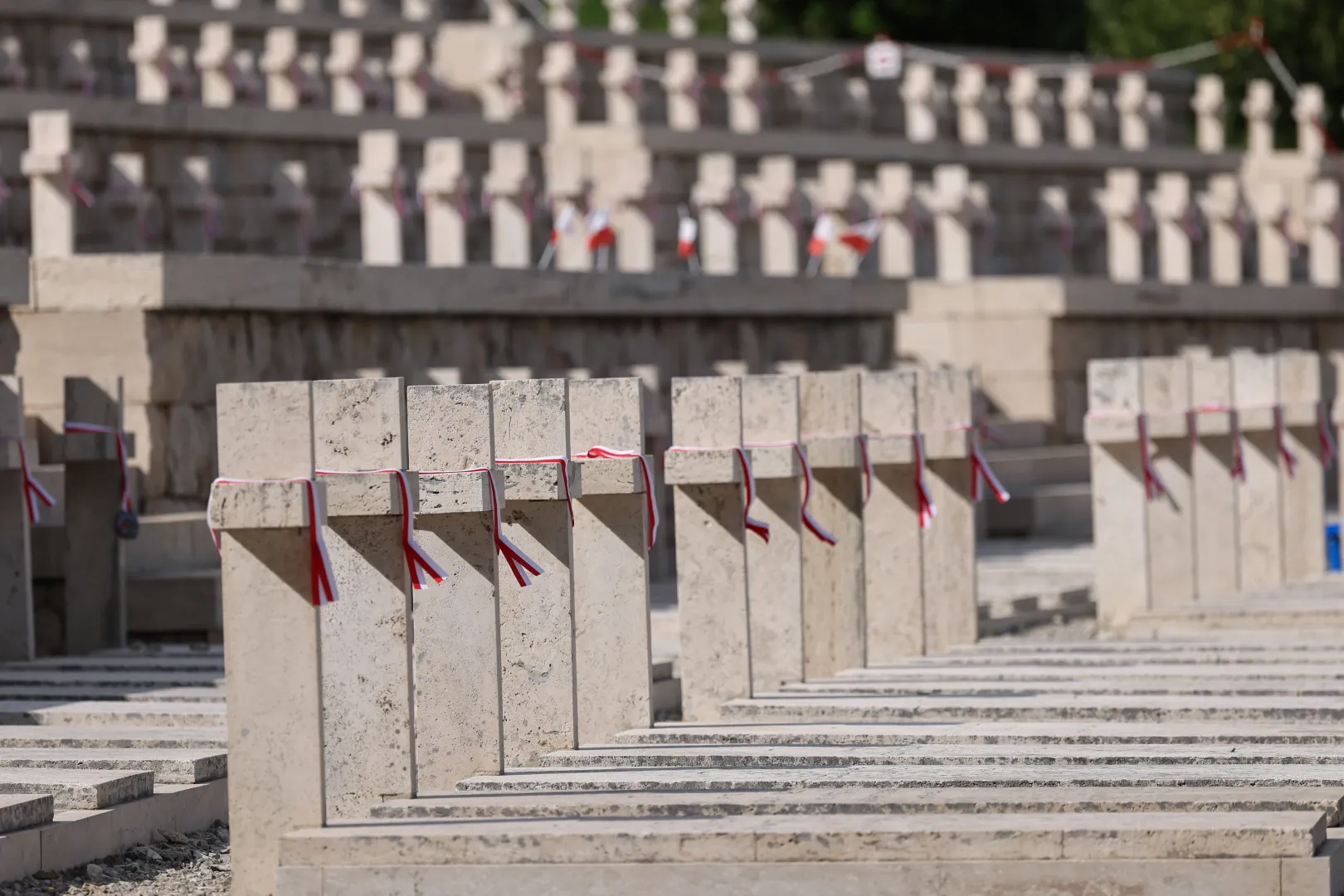 Polski Cmentarz Wojenny pod Monte Cassino Fot. PAP/Albert Zawada