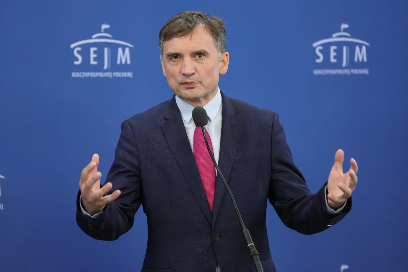 Zbigniew Ziobro. Fot. PAP/Szymon Pulcyn