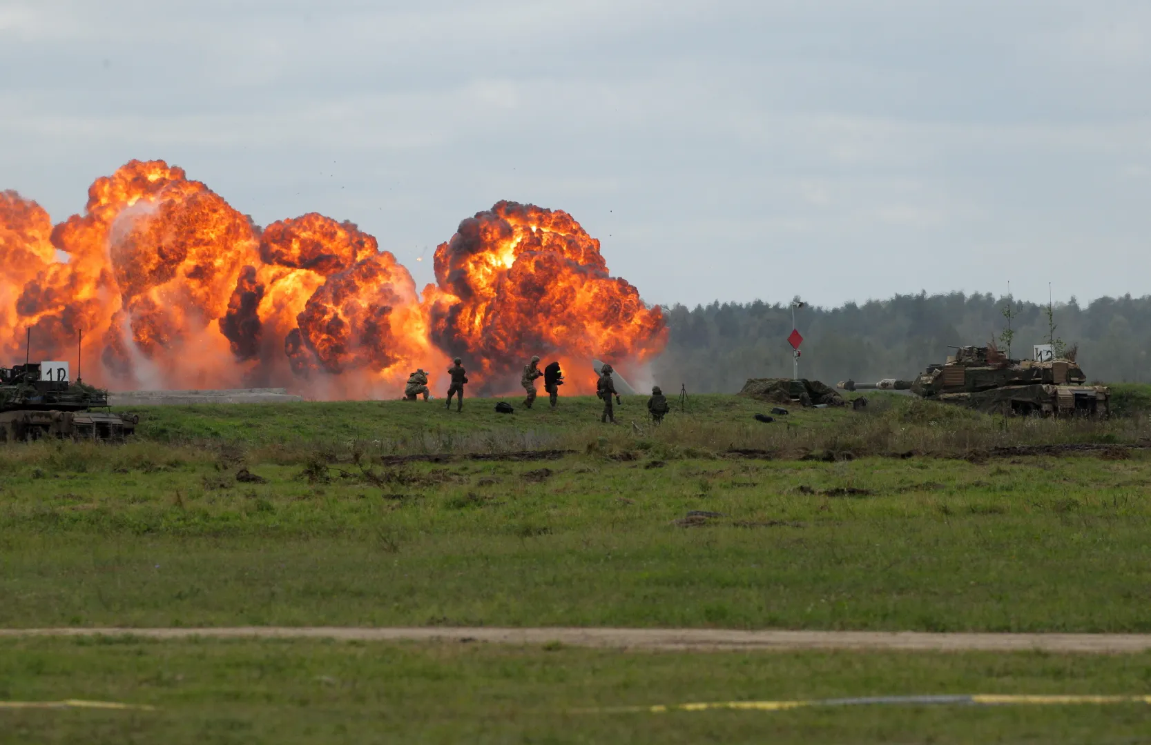 Ćwiczenie Amber Shock 26 jest częścią ćwiczeń o kryptonimie Saber Strike 26 (SbS26), które odbywają się w Polsce, na Litwie i w Finlandii. Fot. PAP/Tomasz Waszczuk (zdjęcie ilustracyjne)