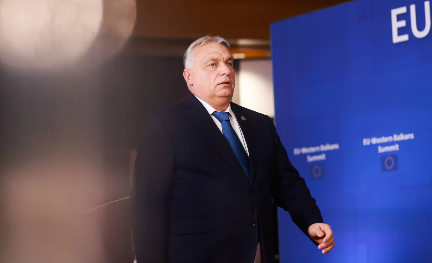 Viktor Orban, fot. PAP/EPA/Olivier Hoslet
