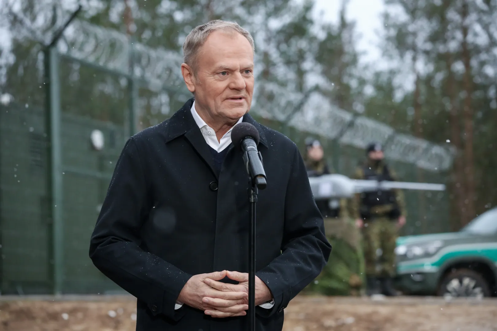 Premier Donald Tusk. Fot. PAP/	Artur Reszko