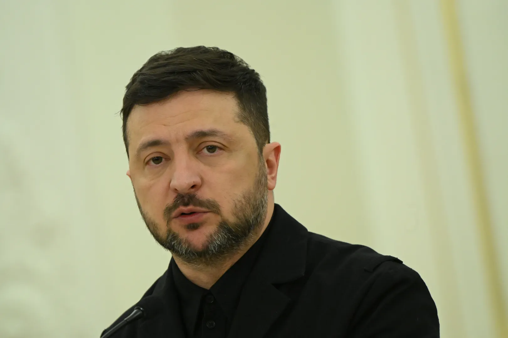 Prezydent Ukrainy Wołodymyr Zełenski. Fot. PAP/Marcin Obara