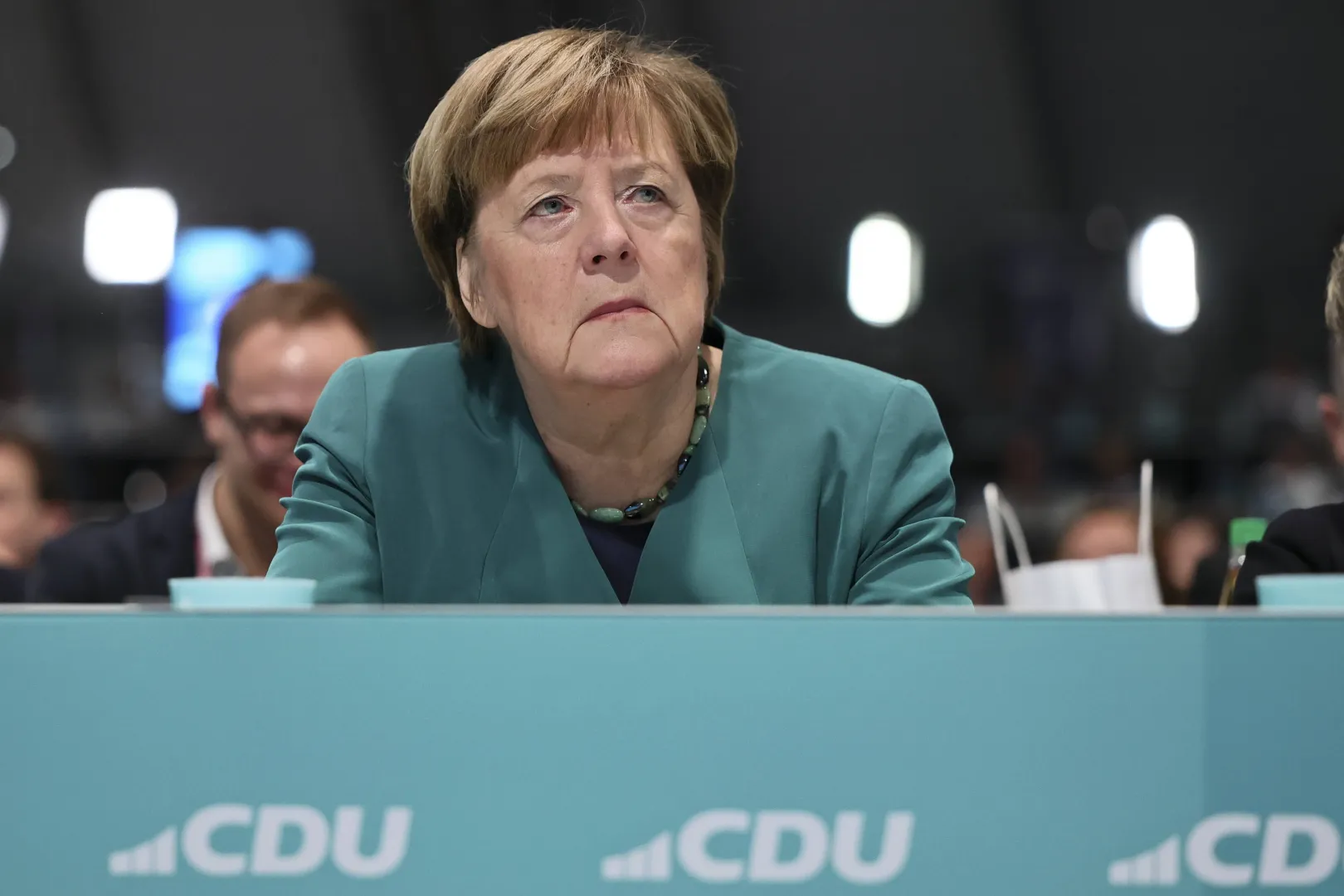Angela Merkel, fot. PAP/EPA/RONALD WITTEK