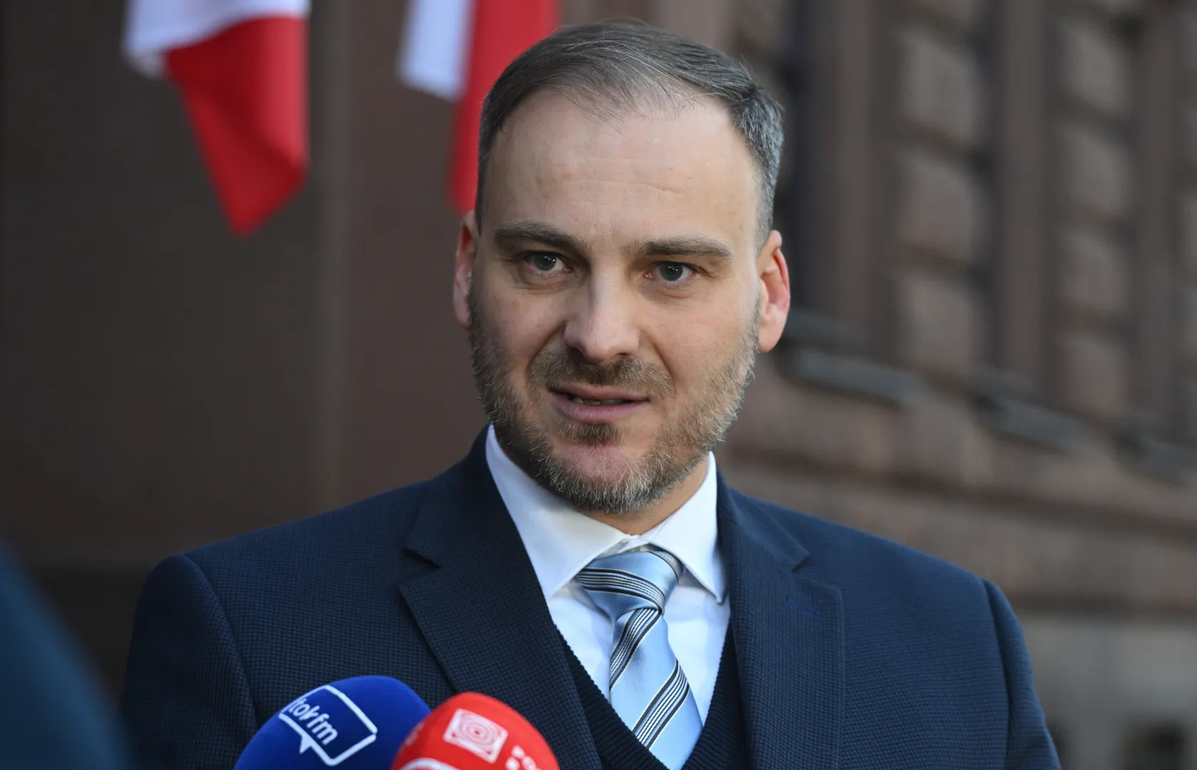 Rzecznik MSZ Maciej Wewiór Fot. PAP/Radek Pietruszka