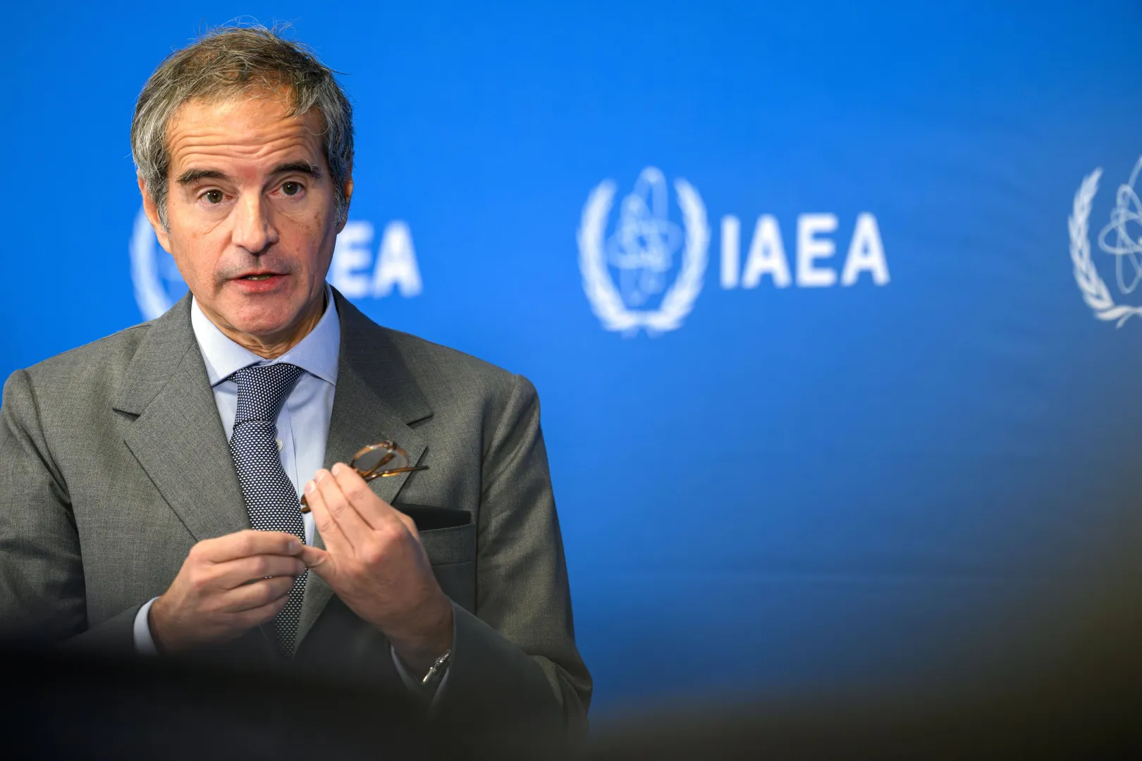 Rafael Grossi Fot. PAP/EPA/MAX SLOVENCIK