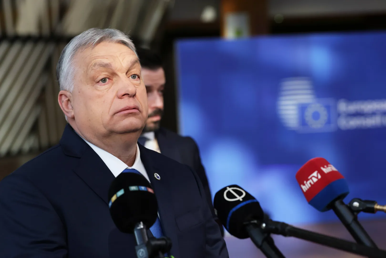 Viktor Orban, fot. PAP/EPA/OLIVIER MATTHYS