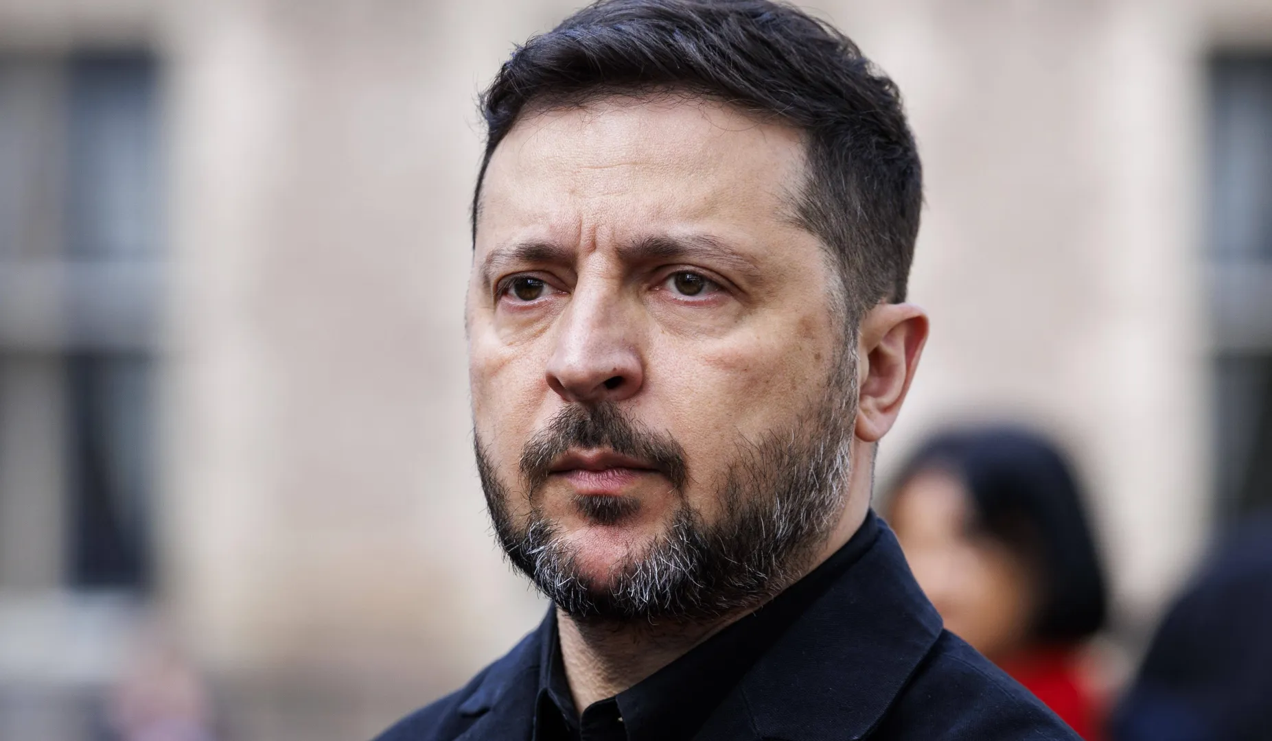 Wołodymyr Zełenski Fot. PAP/EPA/ROBIN VAN LONKHUIJSEN