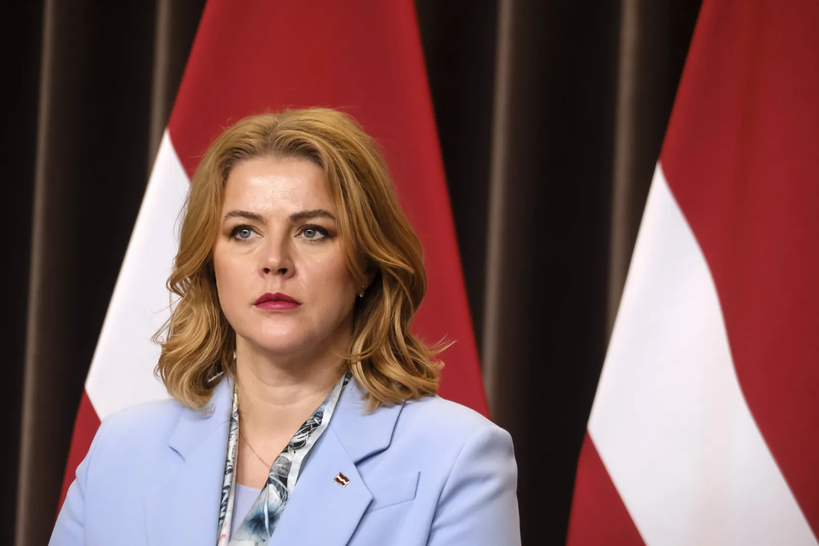 Evika Silina. Fot. PAP/EPA/	VALDA KALNINA