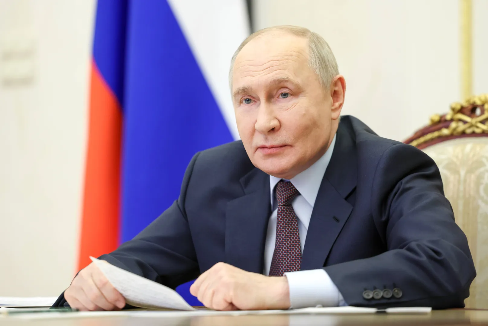 Władimir Putin. Fot. PAP/ EPA/ALEXANDER KAZAKOV