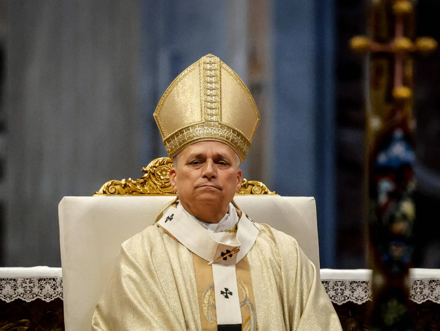 Papież Leon XIV. Fot. PAP/EPA/GIUSEPPE LAMI 