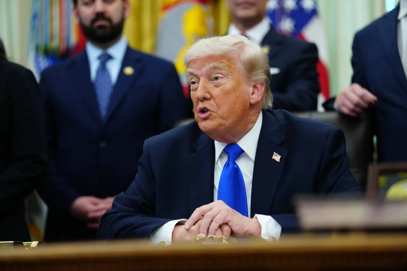 Donald Trump Fot. PAP/EPA/AARON SCHWARTZ / POOL