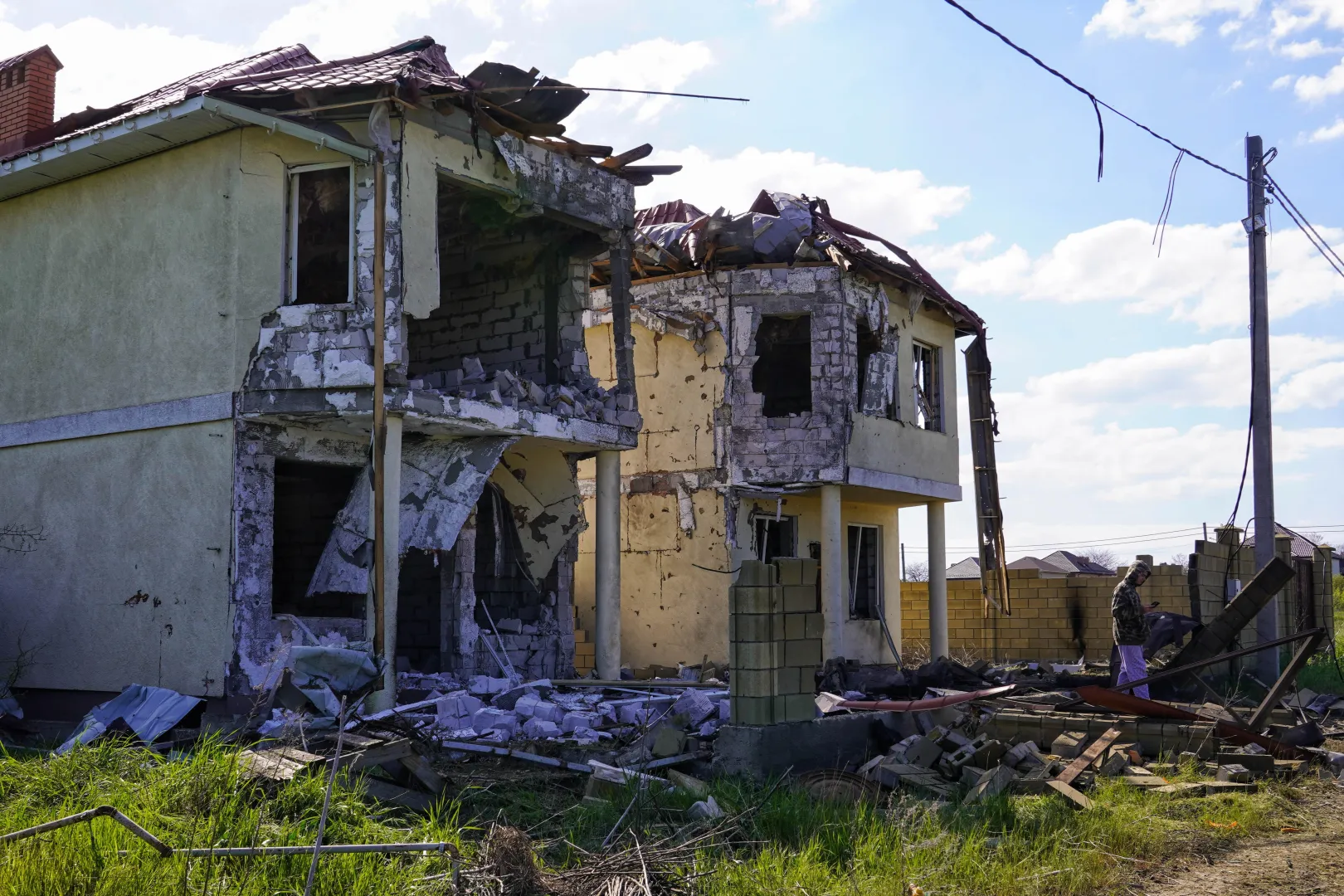 Последствия российской атаки на Одессу. 03.05.2026. Fot. PAP/Alena Solomonova