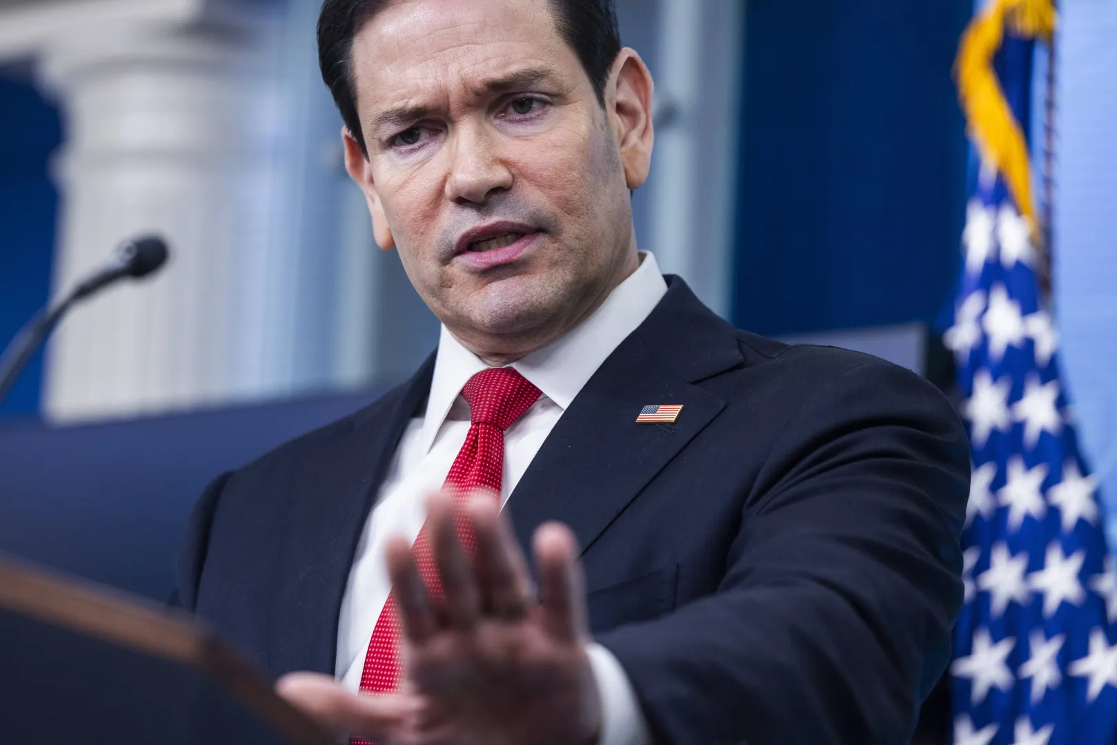 Marco Rubio, fot. PAP/EPA/JIM LO SCALZO