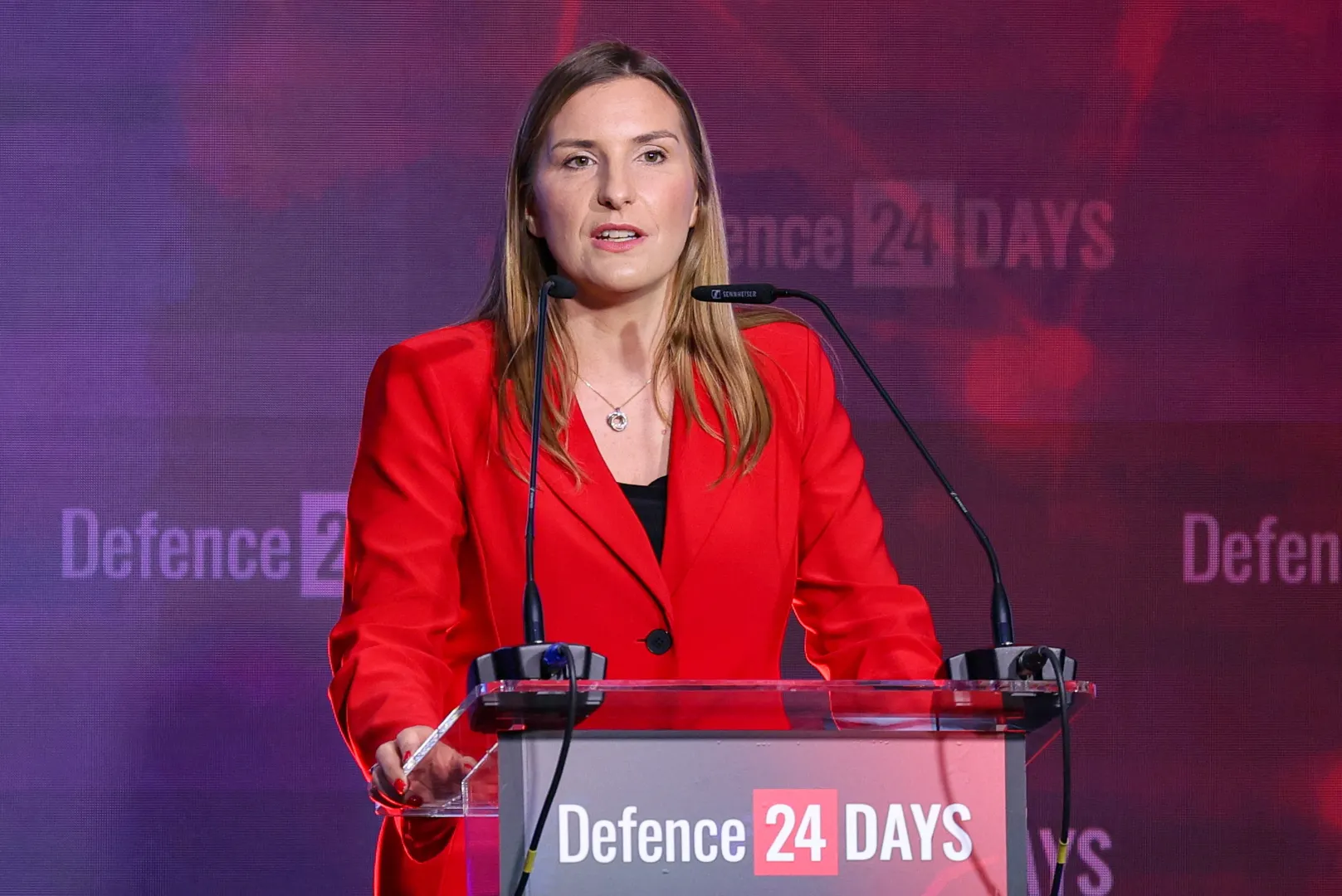 Pełnomocniczka rządu ds. programu SAFE Magdalena Sobkowiak-Czarnecka Fot. PAP/Paweł Supernak