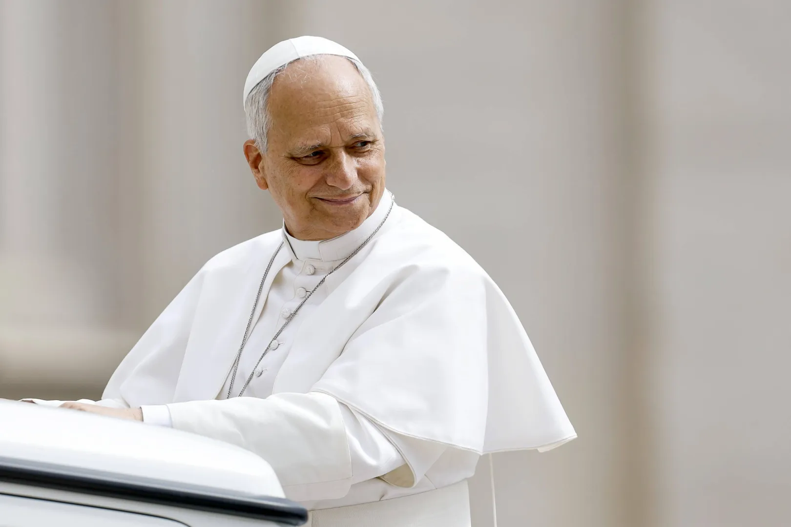 Papież Leon XIV. Fot. EPA/ANGELO CARCONI