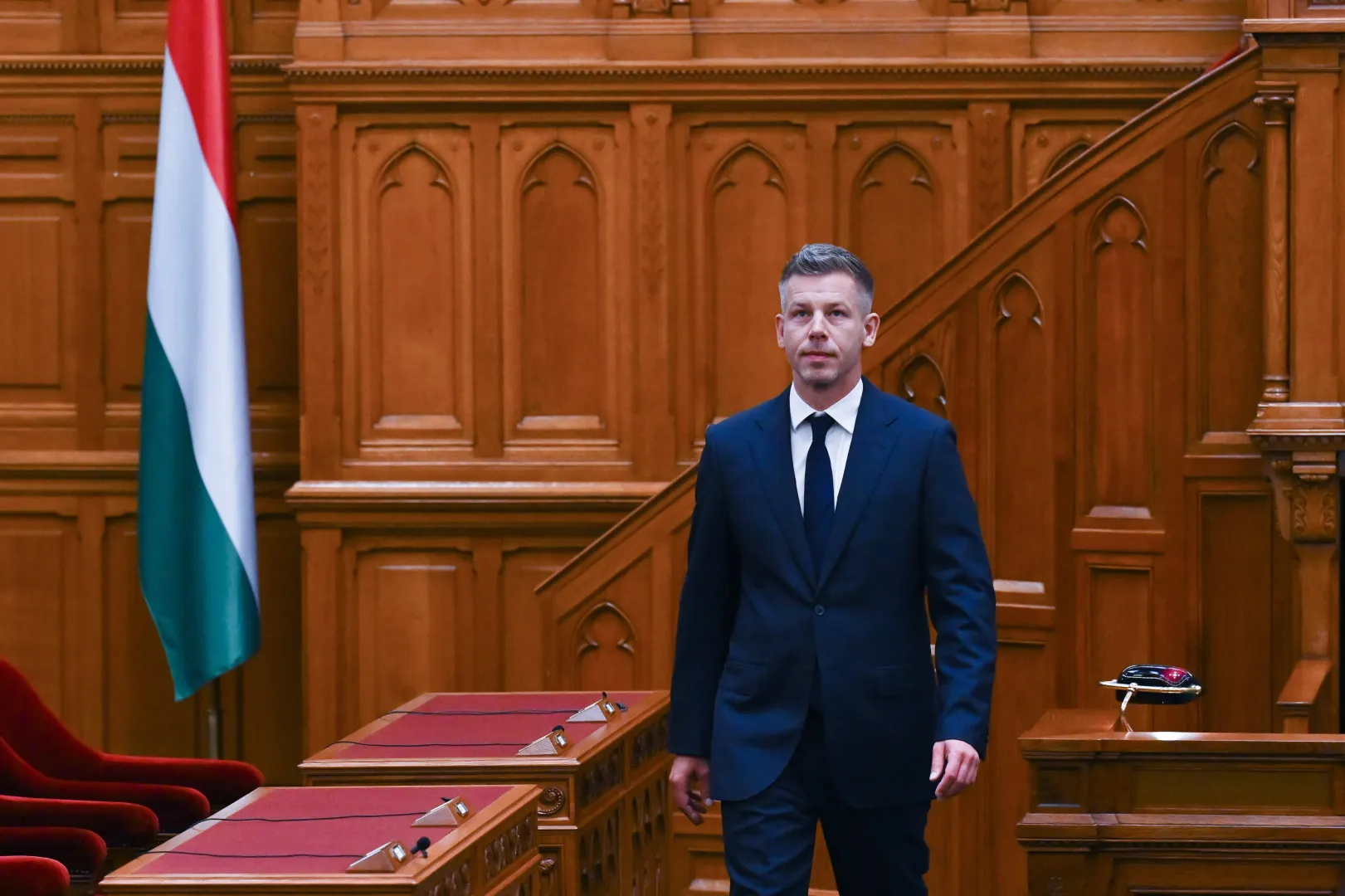 Peter Magyar, fot. PAP/EPA/MTI/Tibor Illyes