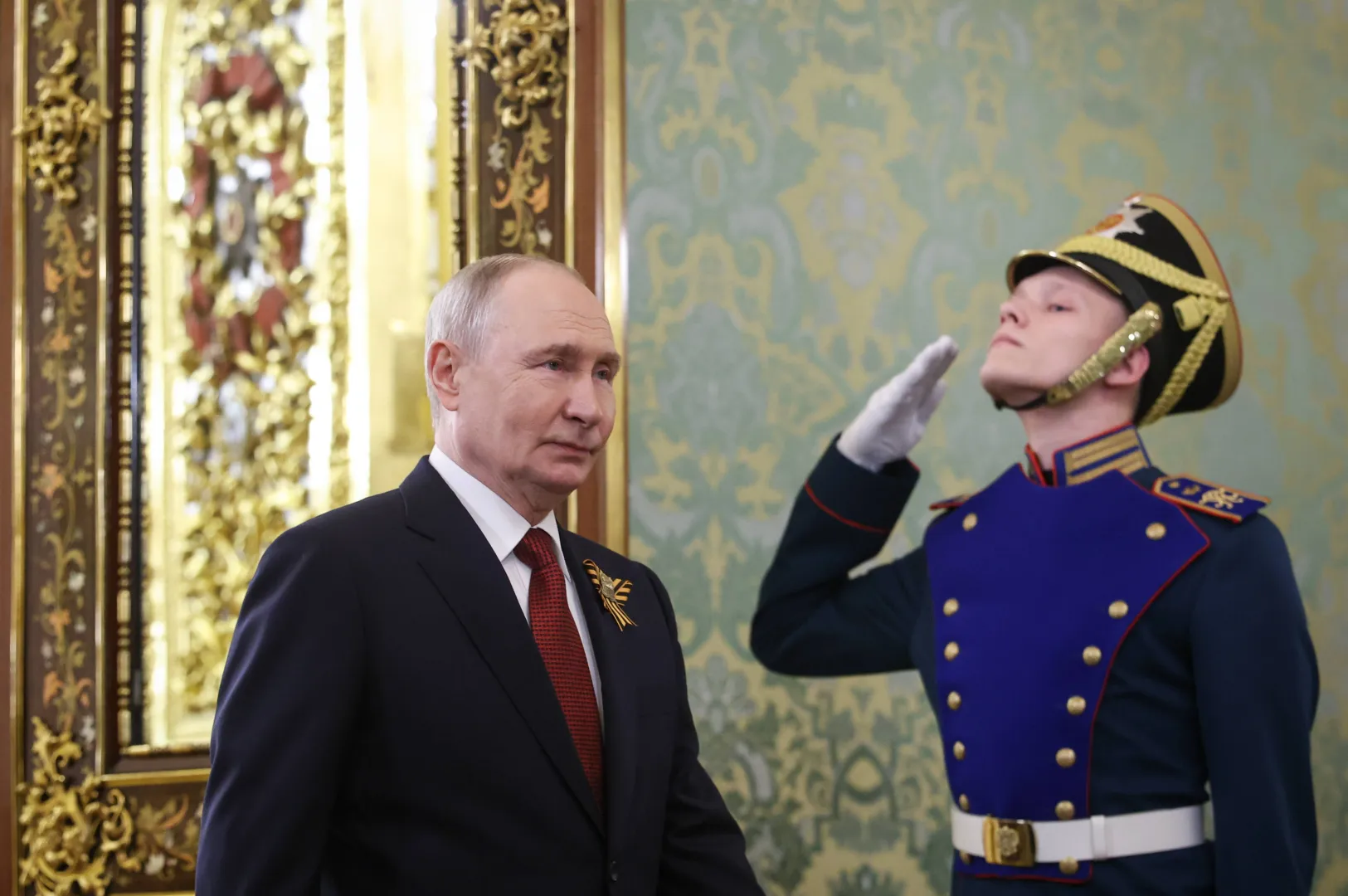 Przywódca Rosji Władimir Putin. Fot. PAP/EPA/MAXIM SHIPENKOV / POOL