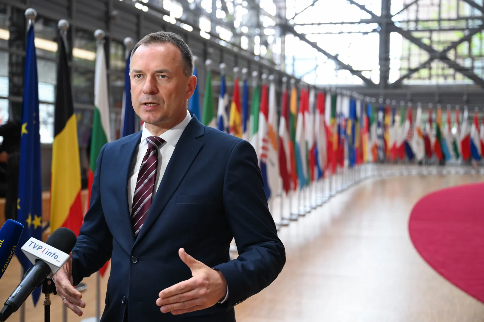 Minister Borys: Polska stanowczo protestuje przeciwko próbom rozszczelnienia obecnego systemu. Fot. PAP/	Wiktor Dąbkowski