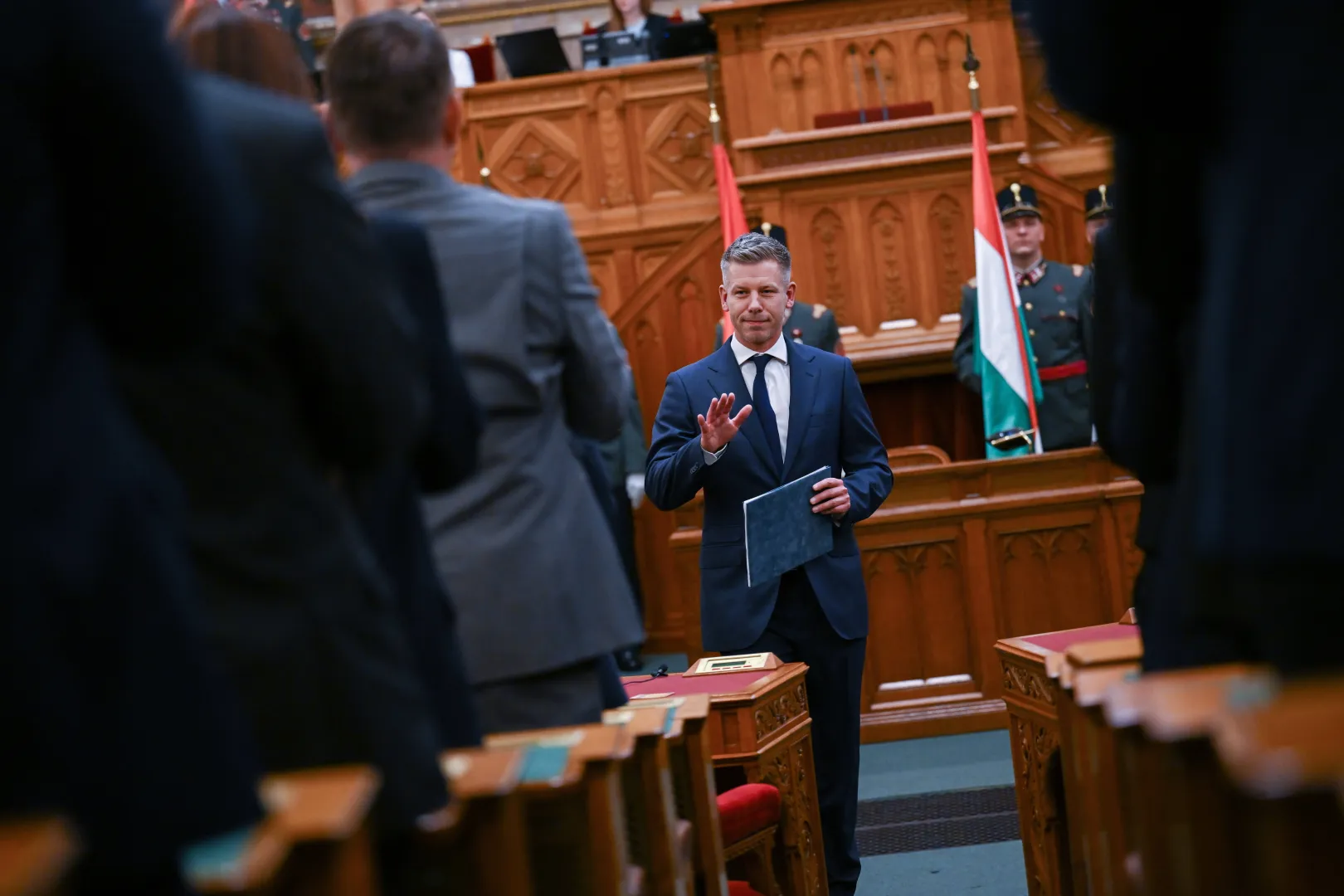 Peter Magyar, fot. PAP/EPA/MTI/Tibor Illyes