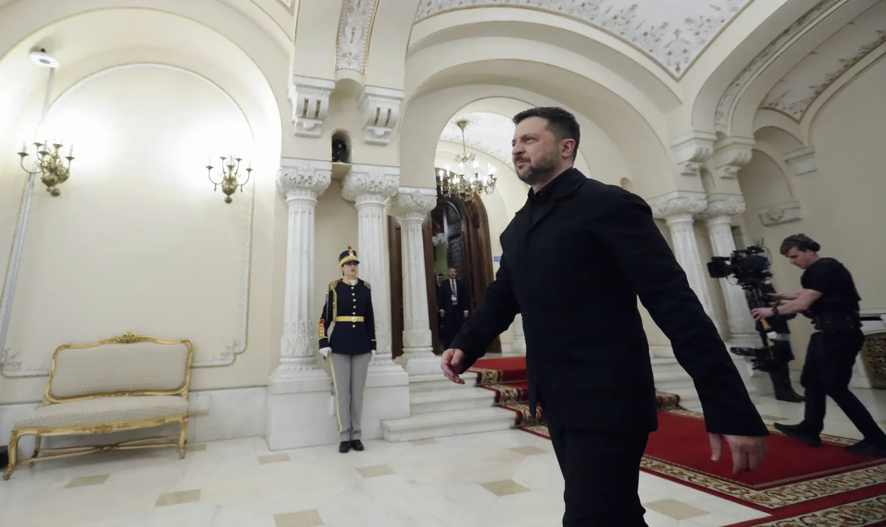 Володимир Зеленський. Fot. PAP/EPA/ROBERT GHEMENT