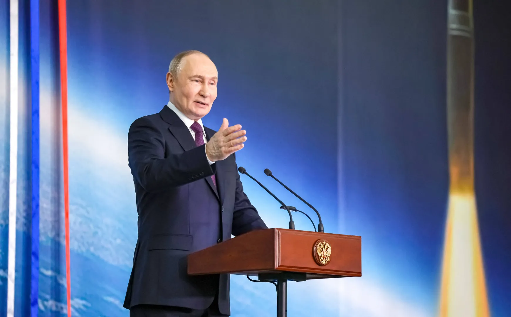 Prezydent Rosji Władimir Putin. Fot. PAP/EPA/VYACHESLAV PROKOFYEV/SPUTNIK/KREMLIN POOL