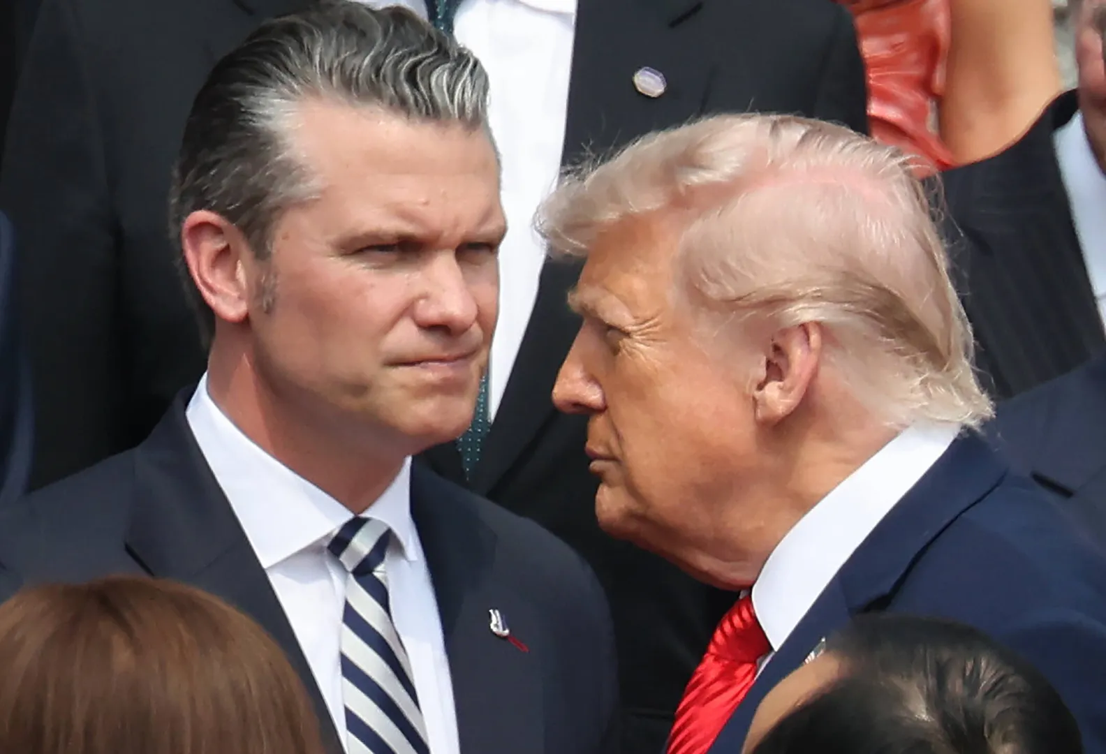  „WSJ”: Trump powiedział szefowi Pentagonu, że nie powinien źle traktować Polski. Fot. PAP/EPA/	MAXIM SHEMETOV / POOL