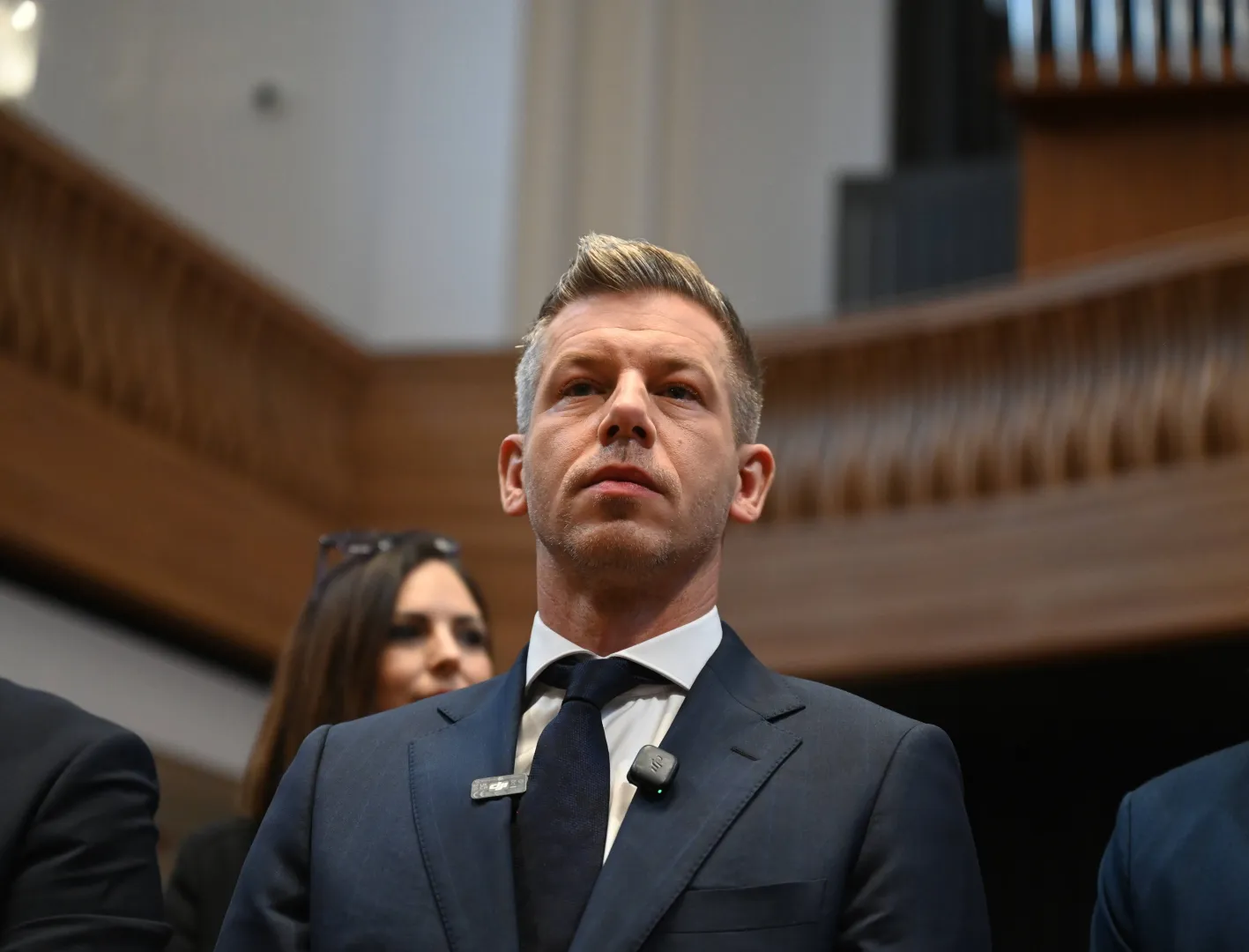 Петер Мадяр. Fot. PAP/EPA/Zoltan Balogh