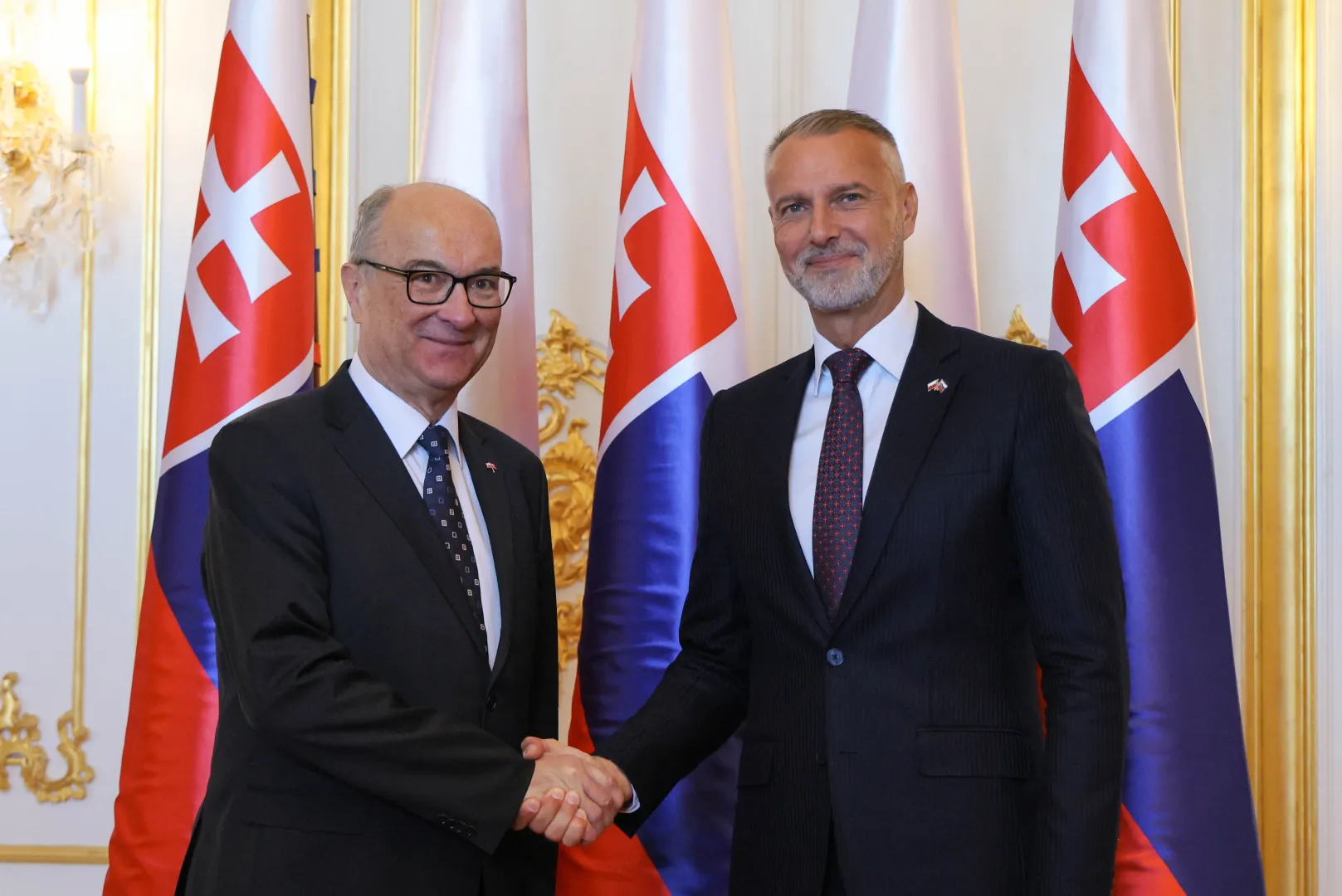 Влодзімєж Чажастий і Ріхард Раші. Fot. PAP/Paweł Supernak
