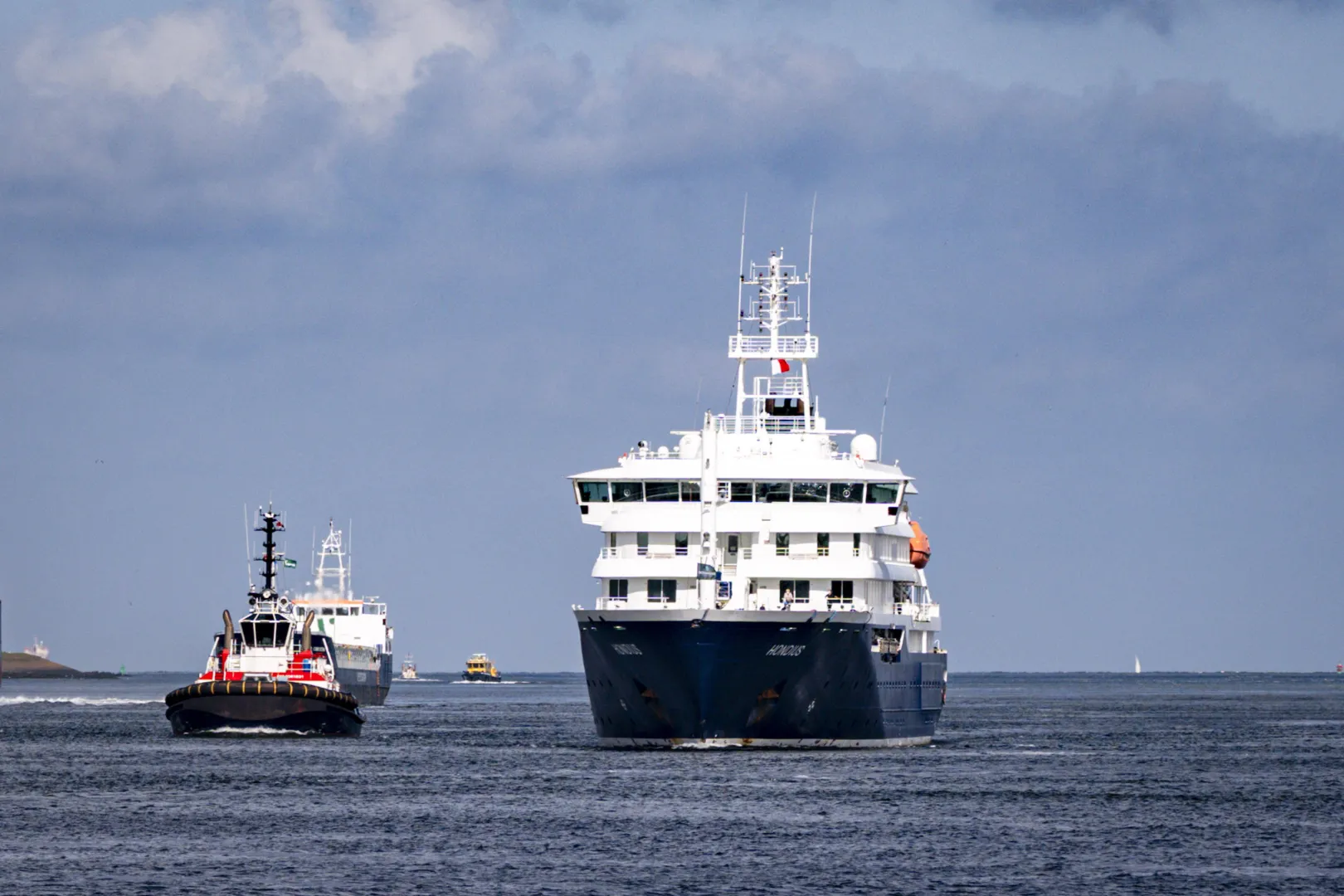 MV Hondius. Fot. EPA/LINA SELG