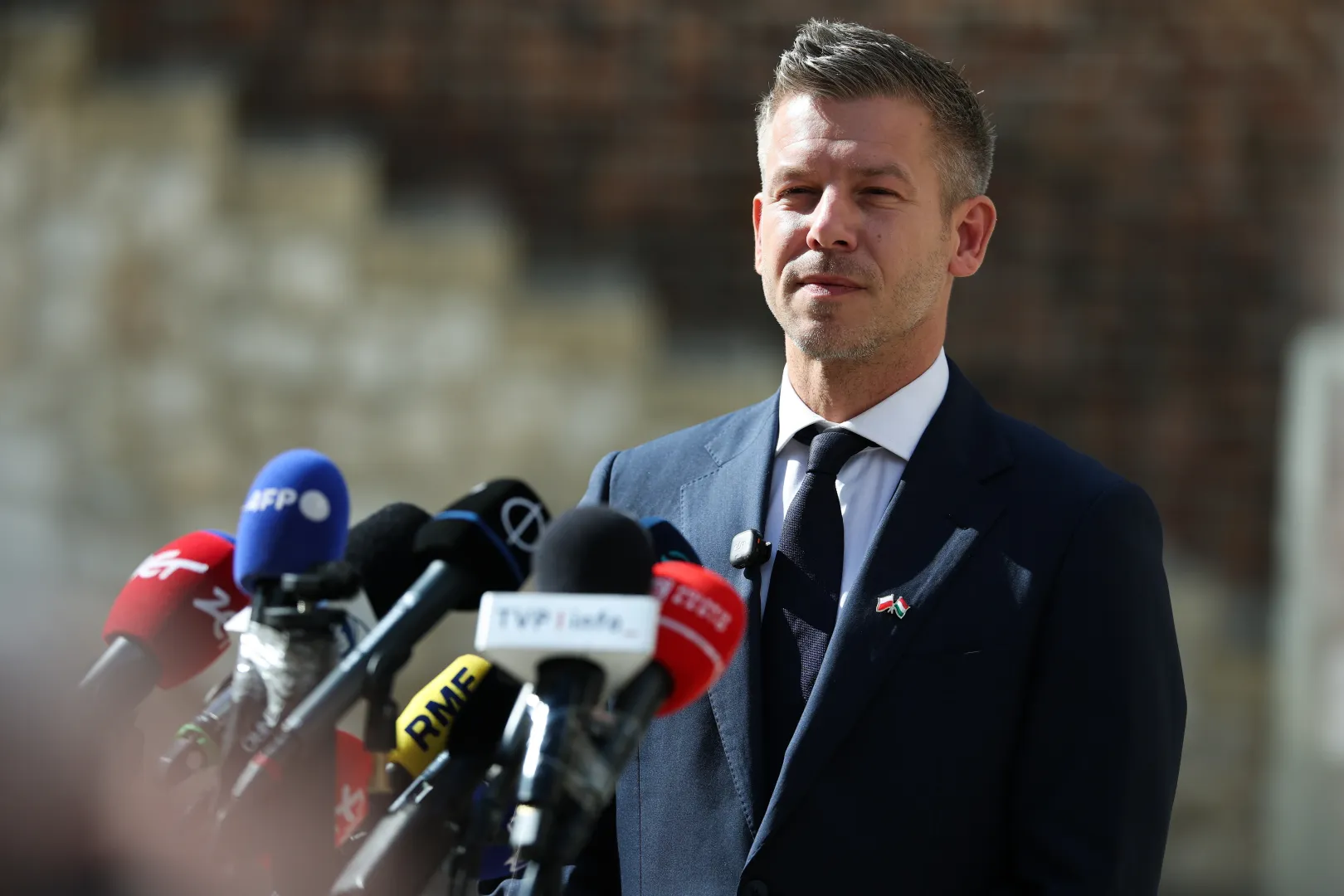 Peter Magyar, fot. PAP/Łukasz Gągulski