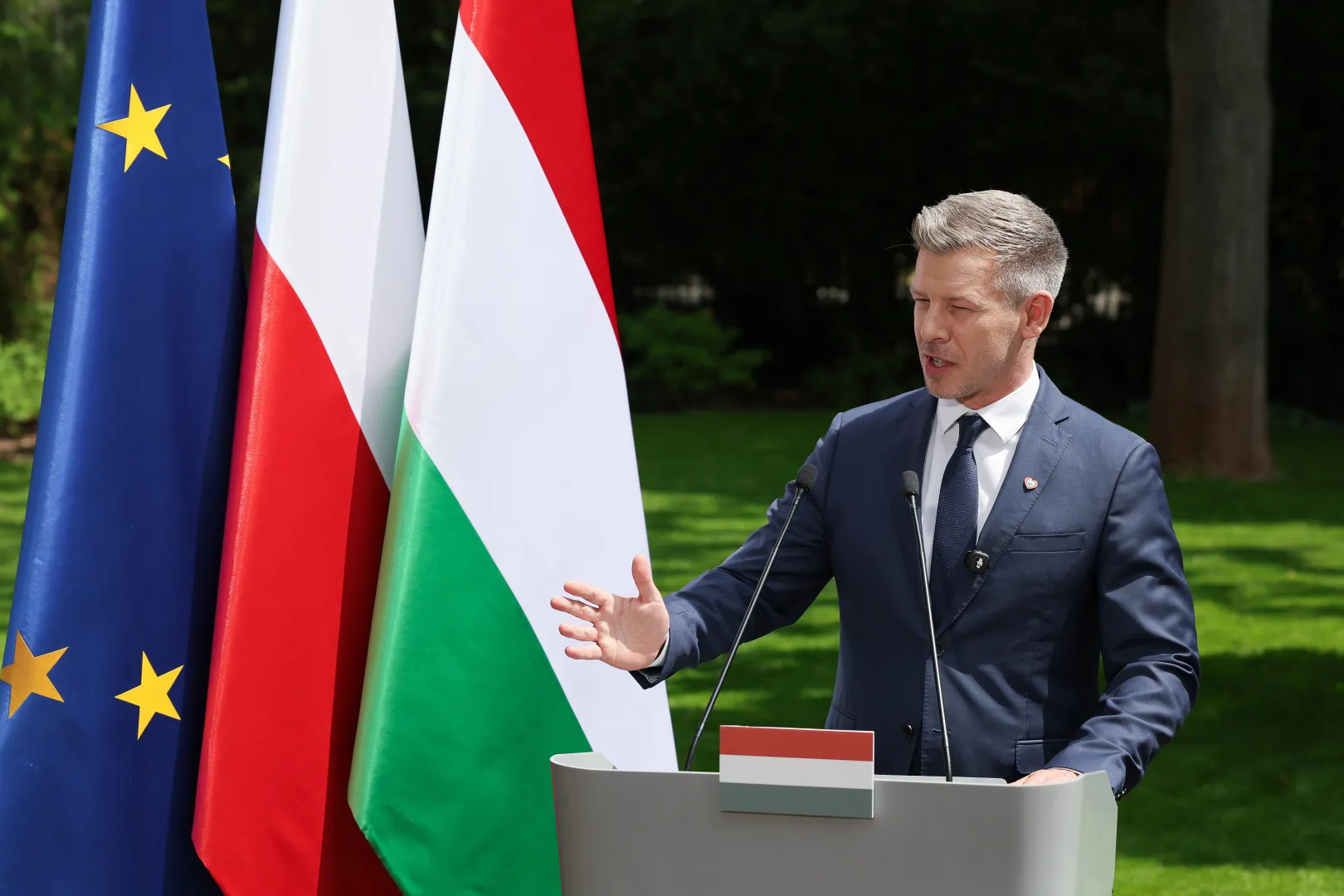 Петер Мадяр. Fot. PAP/Paweł Supernak
