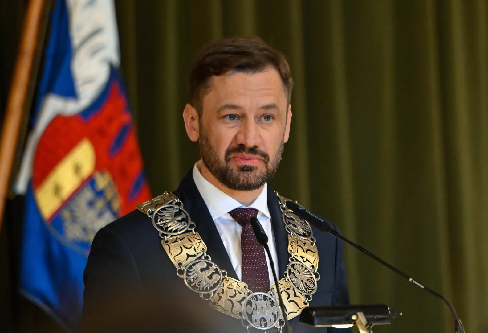 Prezydent Krakowa Aleksander Miszalski Fot. PAP/Art Service